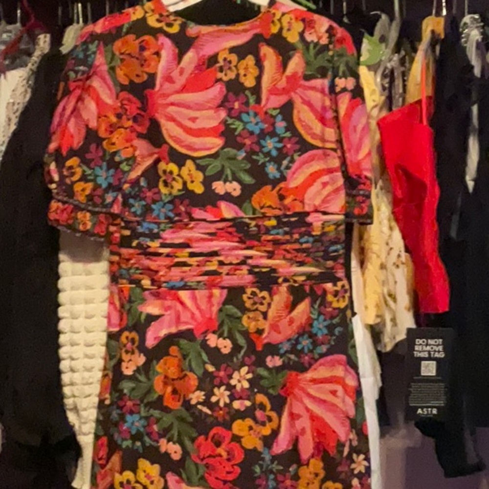 Floral Multicolor Dress - Picture 4 of 4